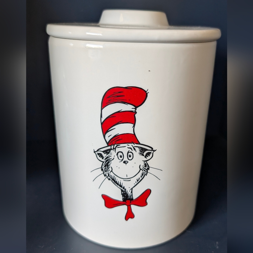 Dr. Seuss White Ceramic Dish